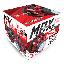 224SUBWOOFER SPIDER SR-12MAX2 12″ DOBLE BOBINA 4 OHMS 4000W